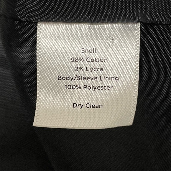 TALBOTS•Black Velour Single Button Jacket Blazer | Sz 4 - Picture 9 of 10